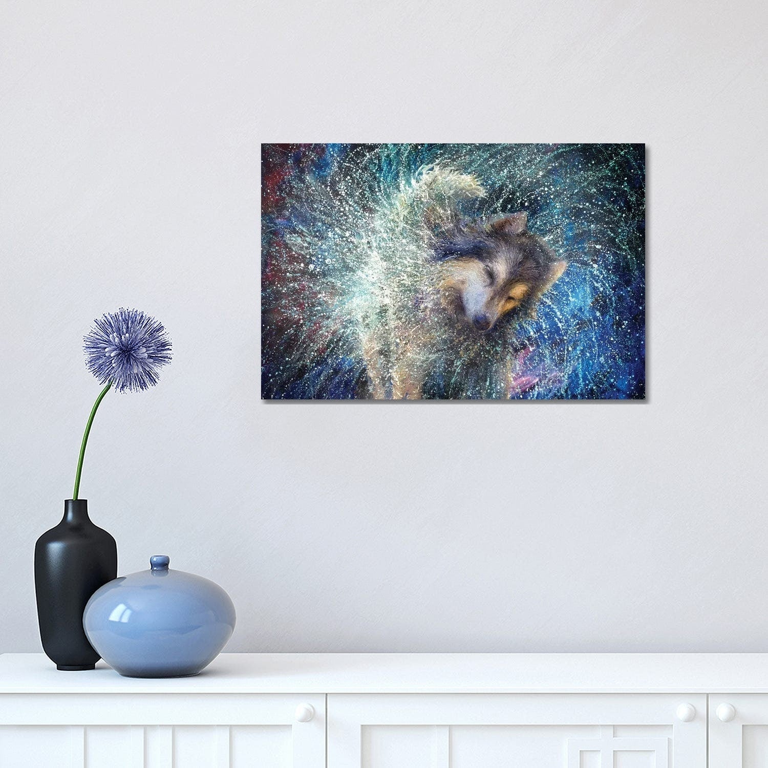 Icanvas Luna The Sidereal By Iris Scott Gallery Wrapped Canvas Print