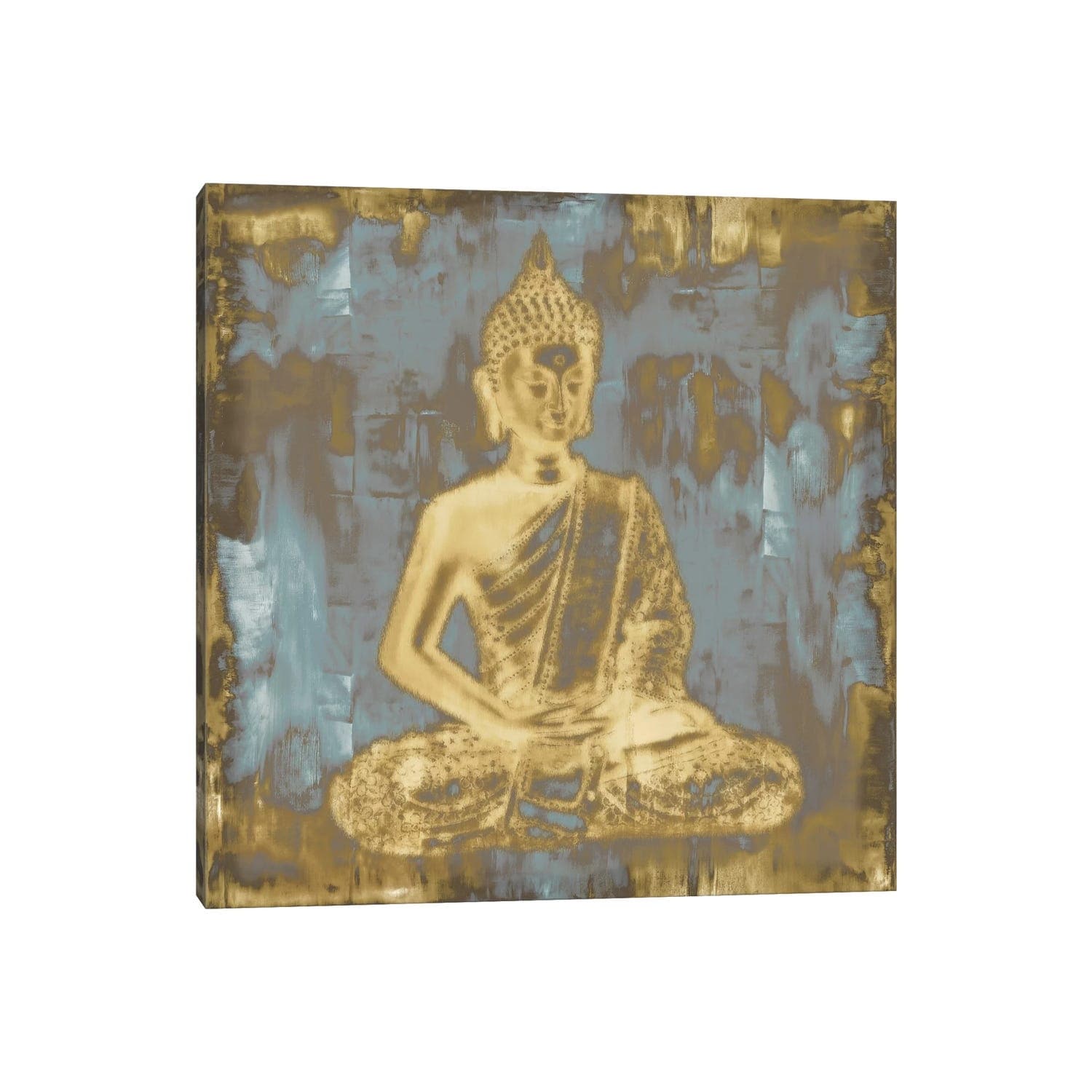 Icanvas Meditating Buddha By Tom Bray Canvas Print