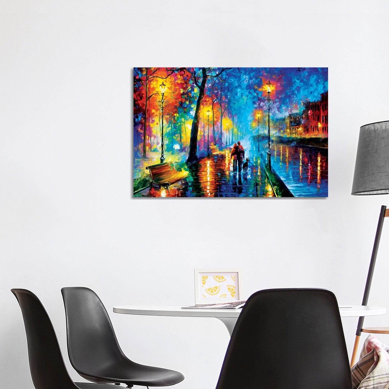 Icanvas Melody Of The Night By Leonid Afremov Canvas Print