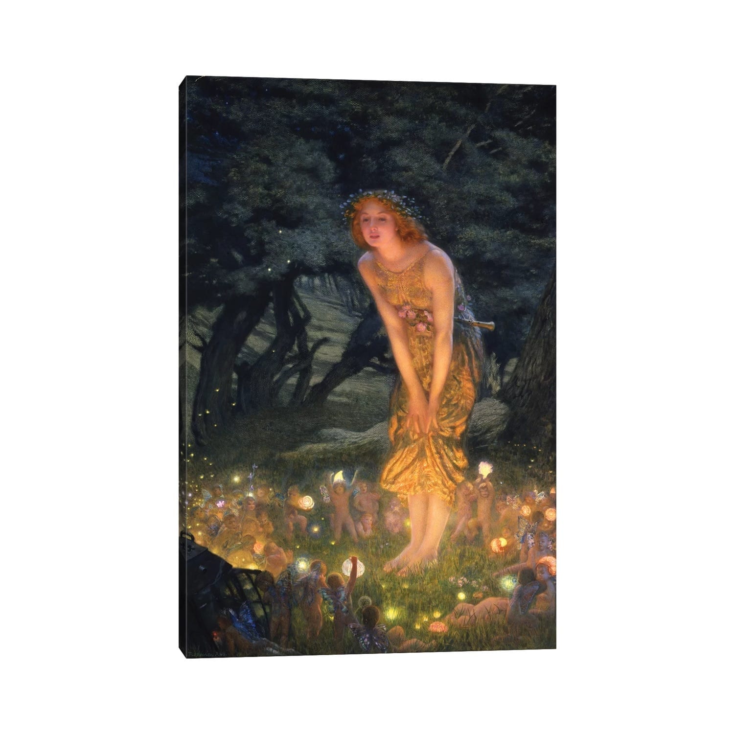 Icanvas Midsummers Eve By Edward Robert Hughes