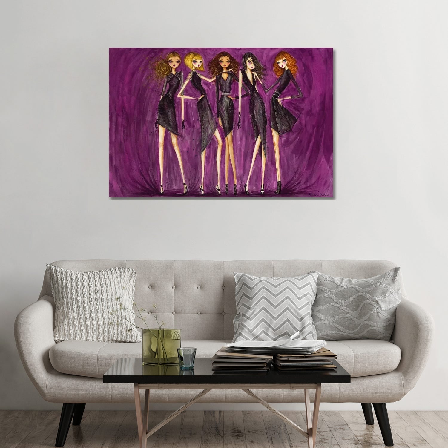 Icanvas Model Behavior 3 By Bella Pilar Canvas Print