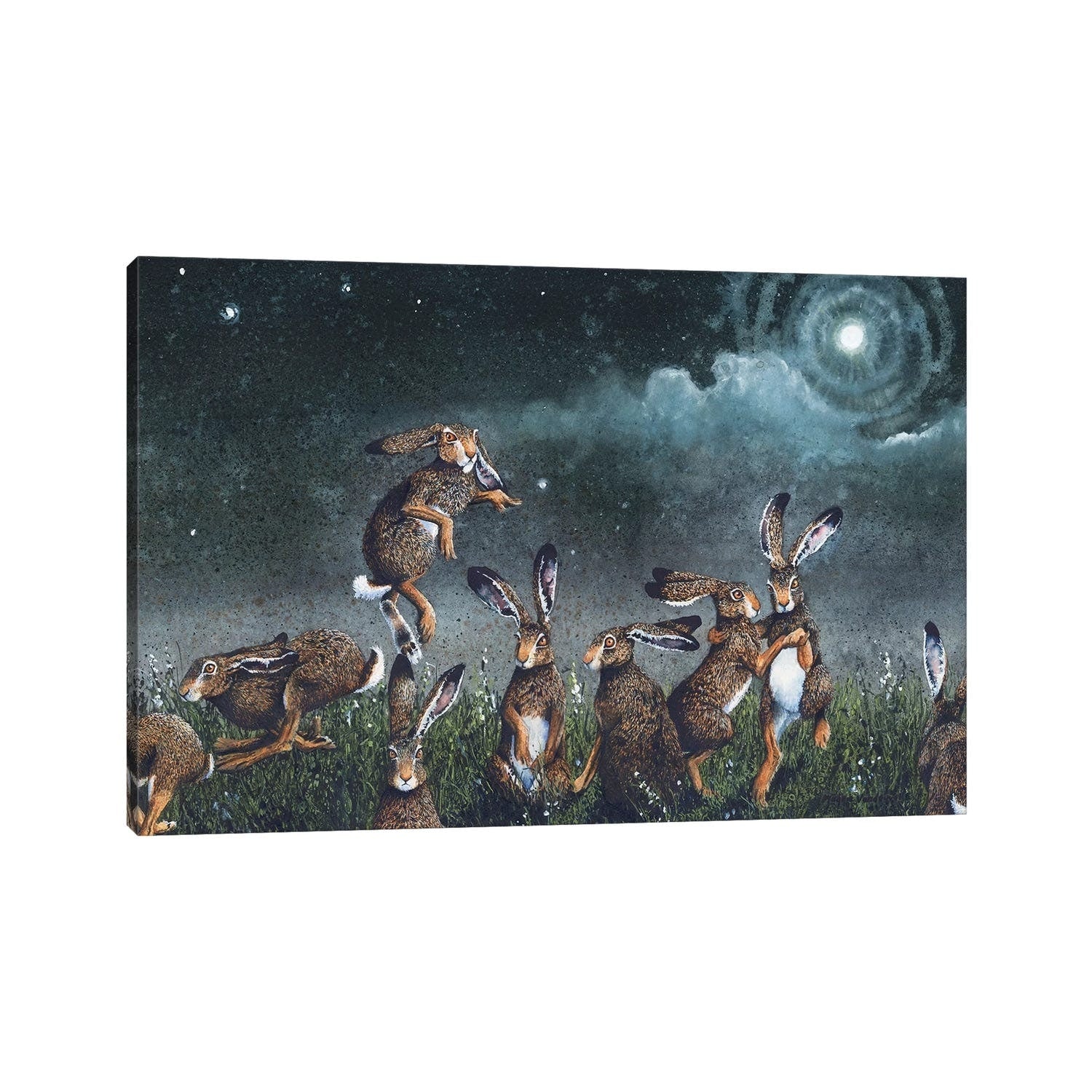Icanvas Moondance By Maggie Vandewalle Gallery Wrapped Canvas Print