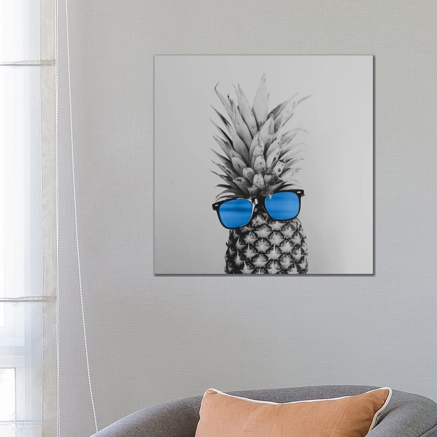 Icanvas Mr. Pineapple Ii By Chelsea Victoria Canvas Print