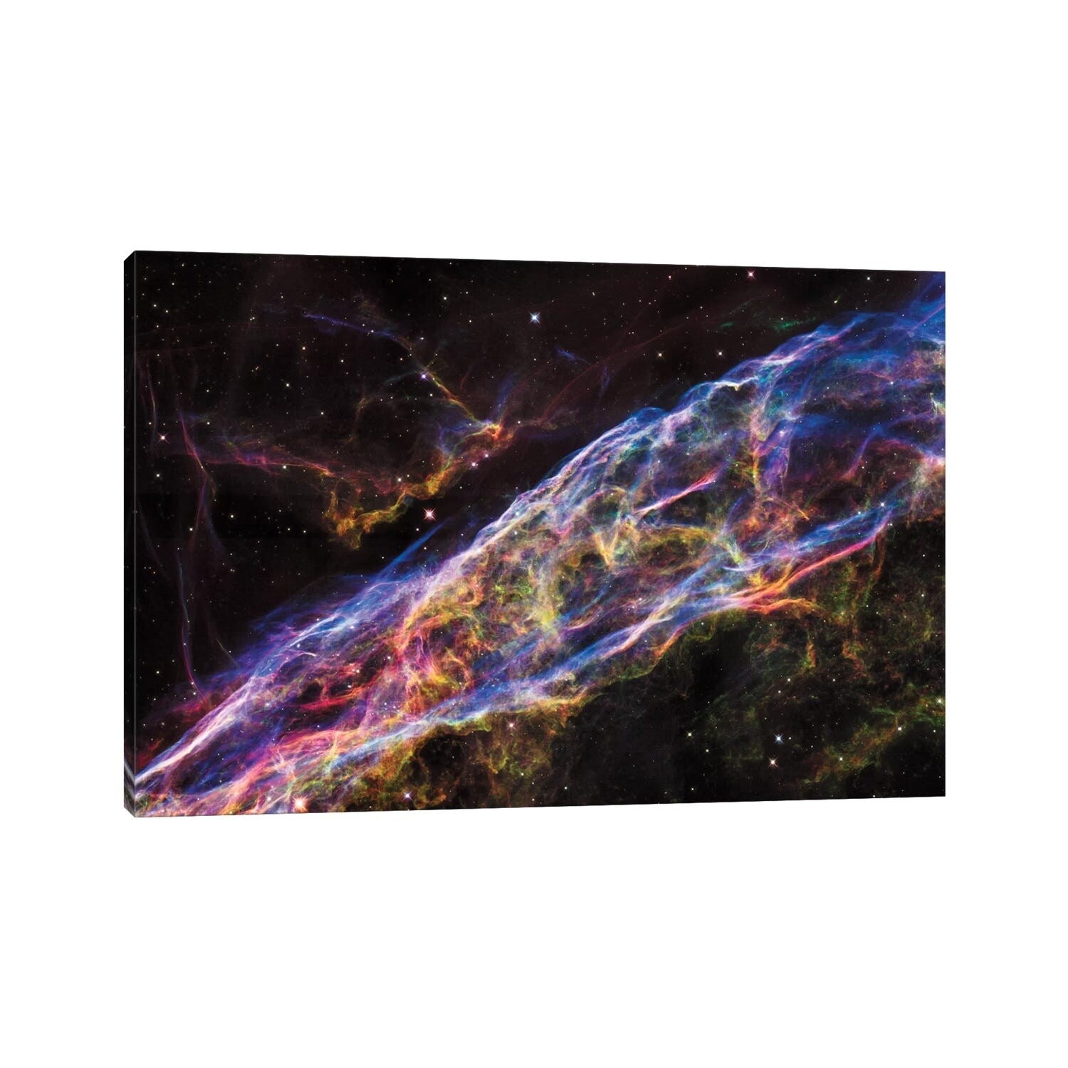 Icanvas Ngc 6960 Witchs Broom Nebula Veil Nebula Cygnus Loop By Nasa Canvas Print