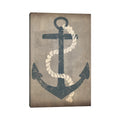 Icanvas Nautical Anchor Grey By Ryan Fowler Canvas Print