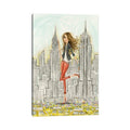 Icanvas See The Sights New York By Bella Pilar Canvas Print