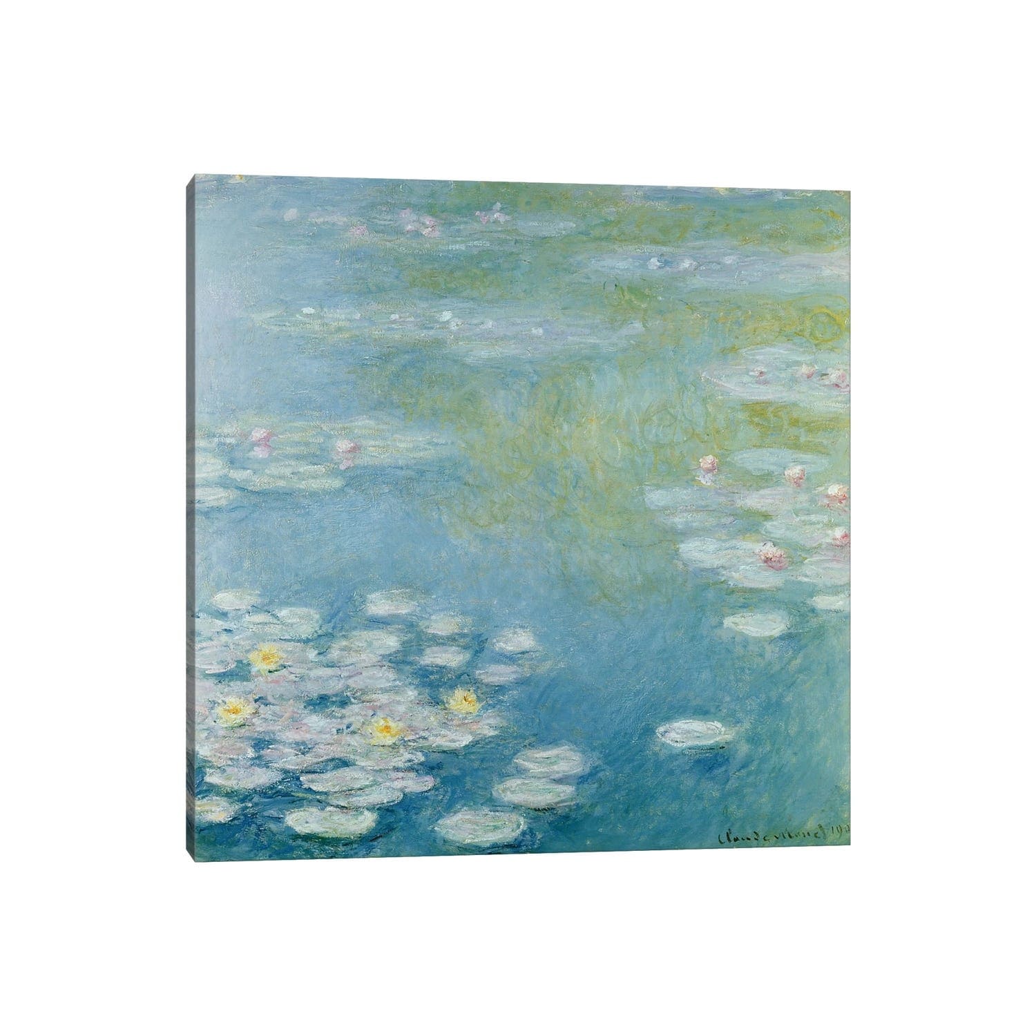 Icanvas Nympheas At Giverny 1908 By Claude Monet Canvas Print