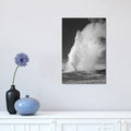 Icanvas Old Faithful Geyser Yellowstone National Park By Ansel Adams Canvas Print