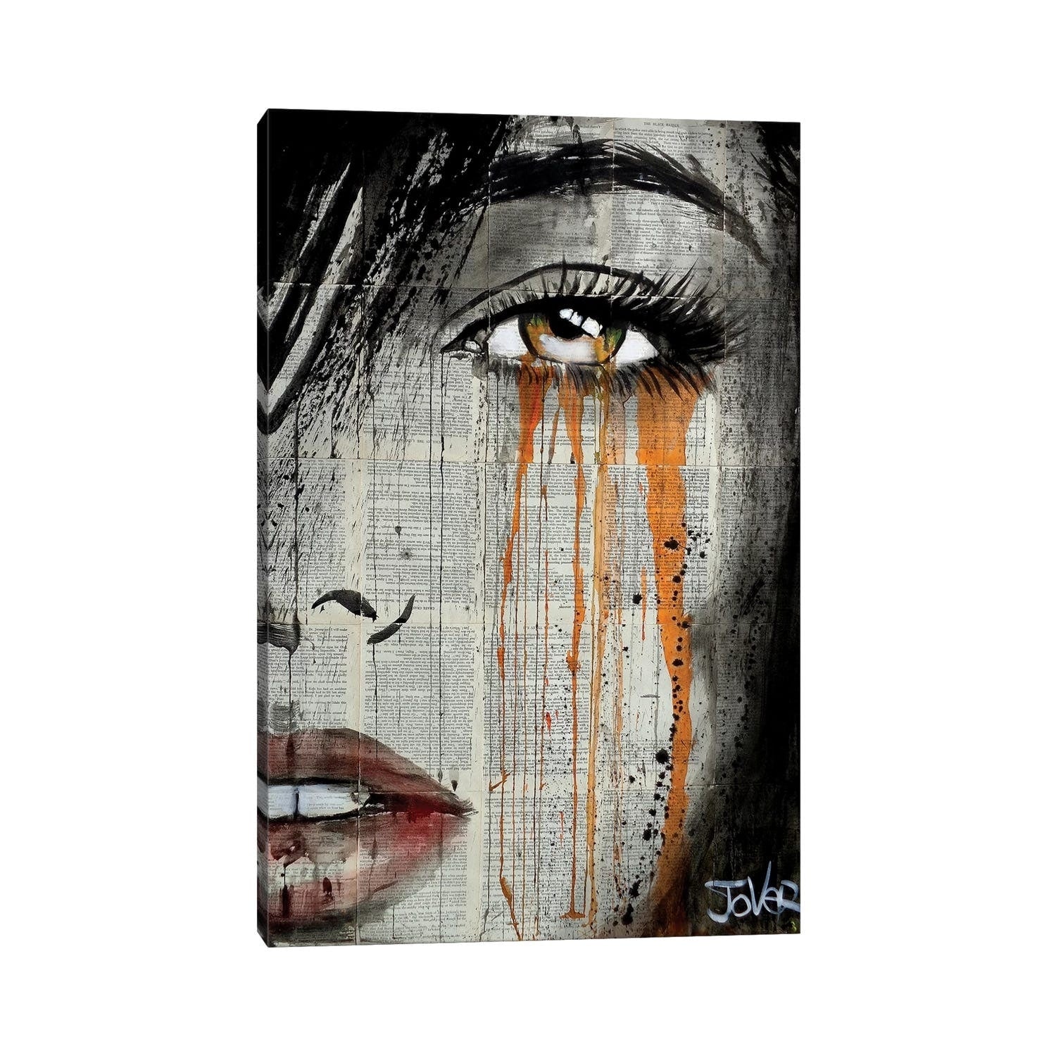 Icanvas Orange Crush By Loui Jover