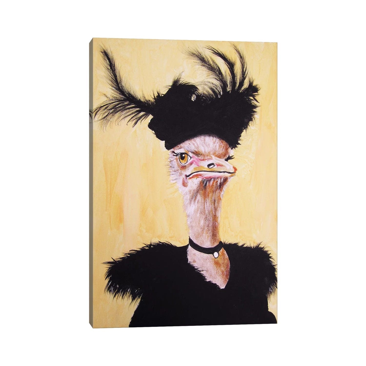 Icanvas Ostrich Jet Set By Coco De Paris