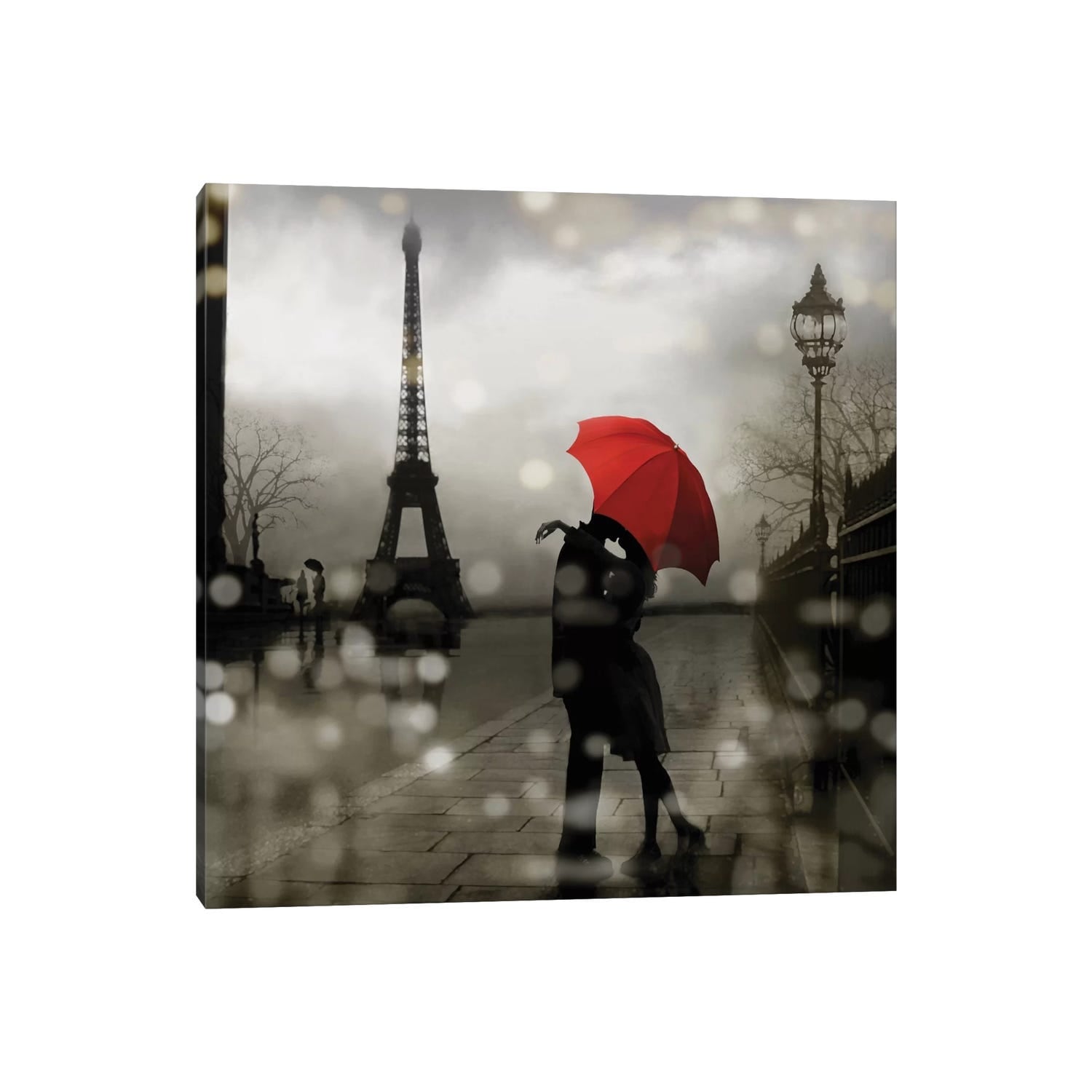 Icanvas Paris Romance By Kate Carrigan Canvas Print