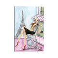 Silver Orchid World Traveler Paris By Bella Pilar Canvas Print