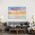 Icanvas Pastel Sky By Danhui Nai Canvas Print