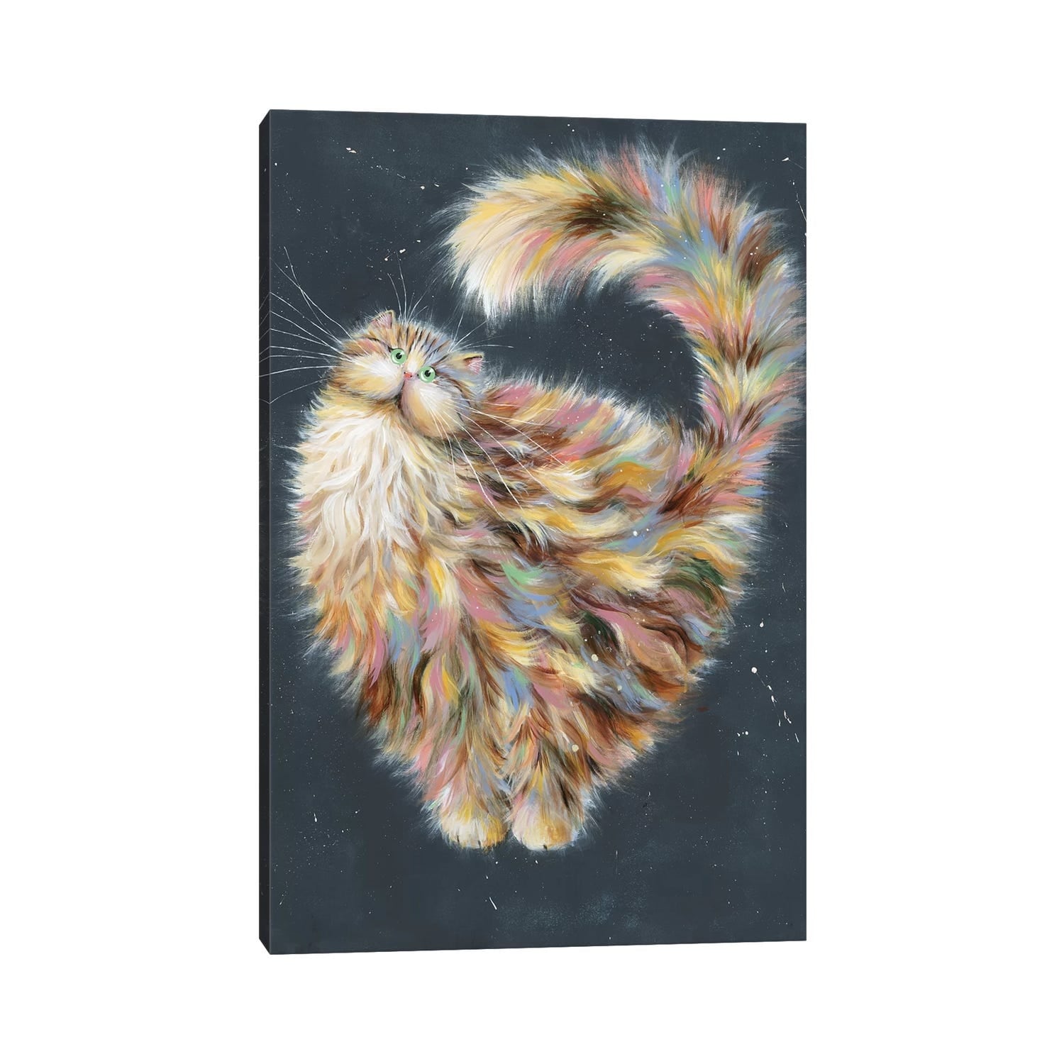 Icanvas Patapoufette By Kim Haskins Gallery Wrapped Canvas Print