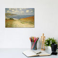Icanvas Path In The Wheat At Pourville 1882 By Claude Monet Canvas Print