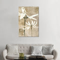 Icanvas Pencil Floral Ii By Avery Tillmon Canvas Print