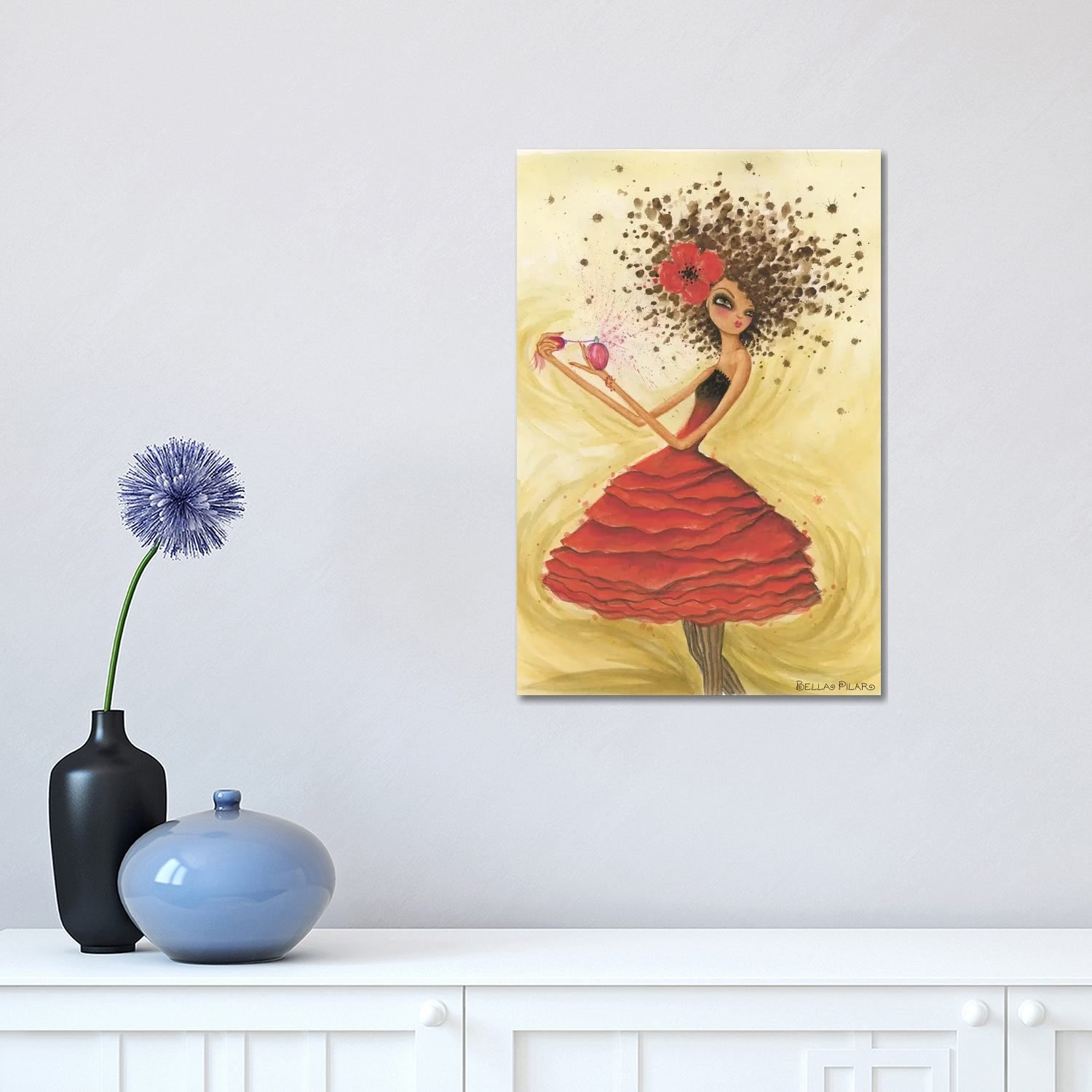 Icanvas Date Night Perfume By Bella Pilar Canvas Print