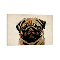 Icanvas Michael Thompsett Pug Dog Canvas Print Wall Art