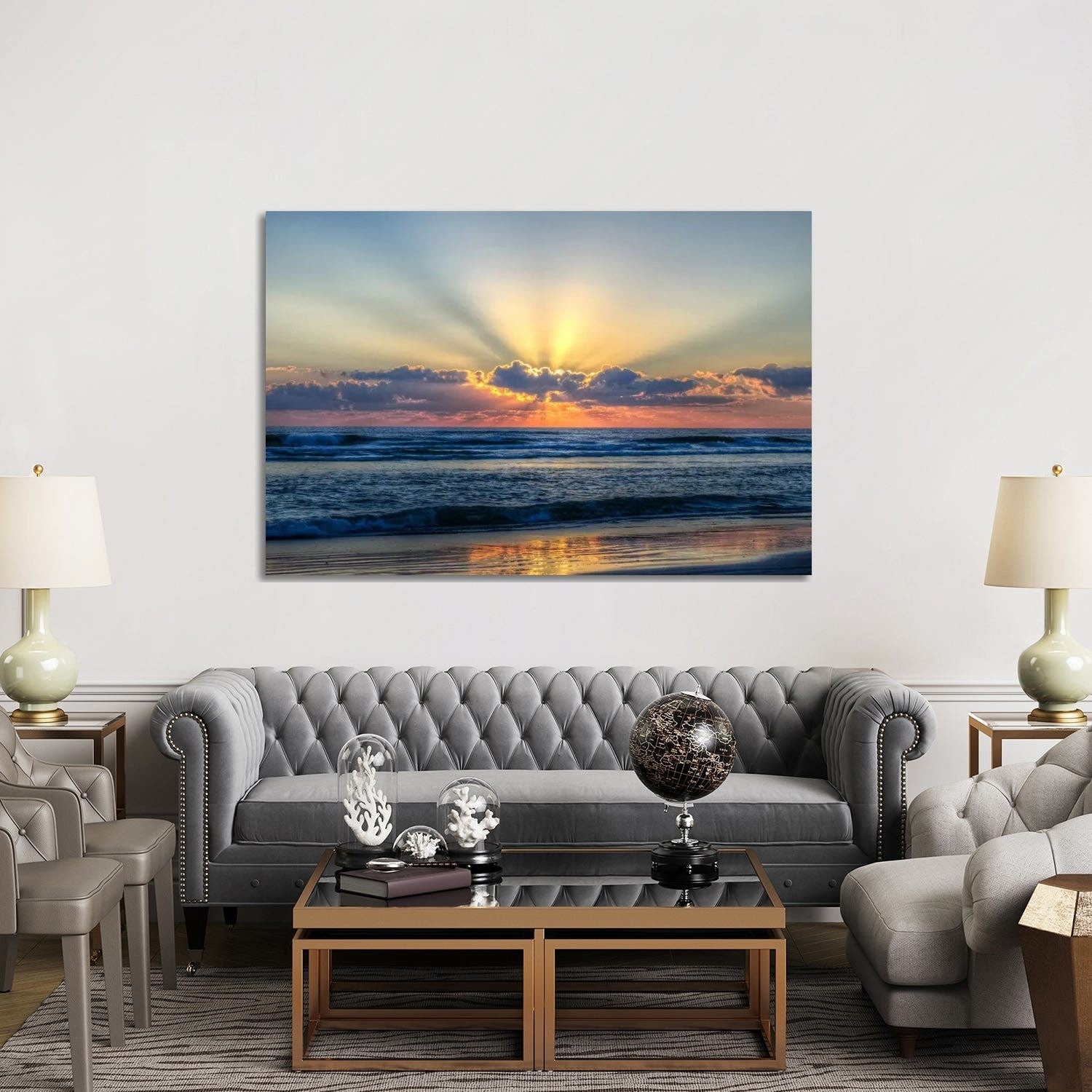 Icanvas Radiant Dawn By Chuck Burdick Canvas Print