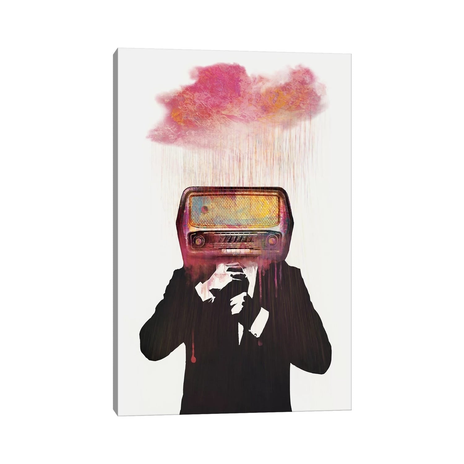Icanvas Radiohead By D Niel Taylor Canvas Print