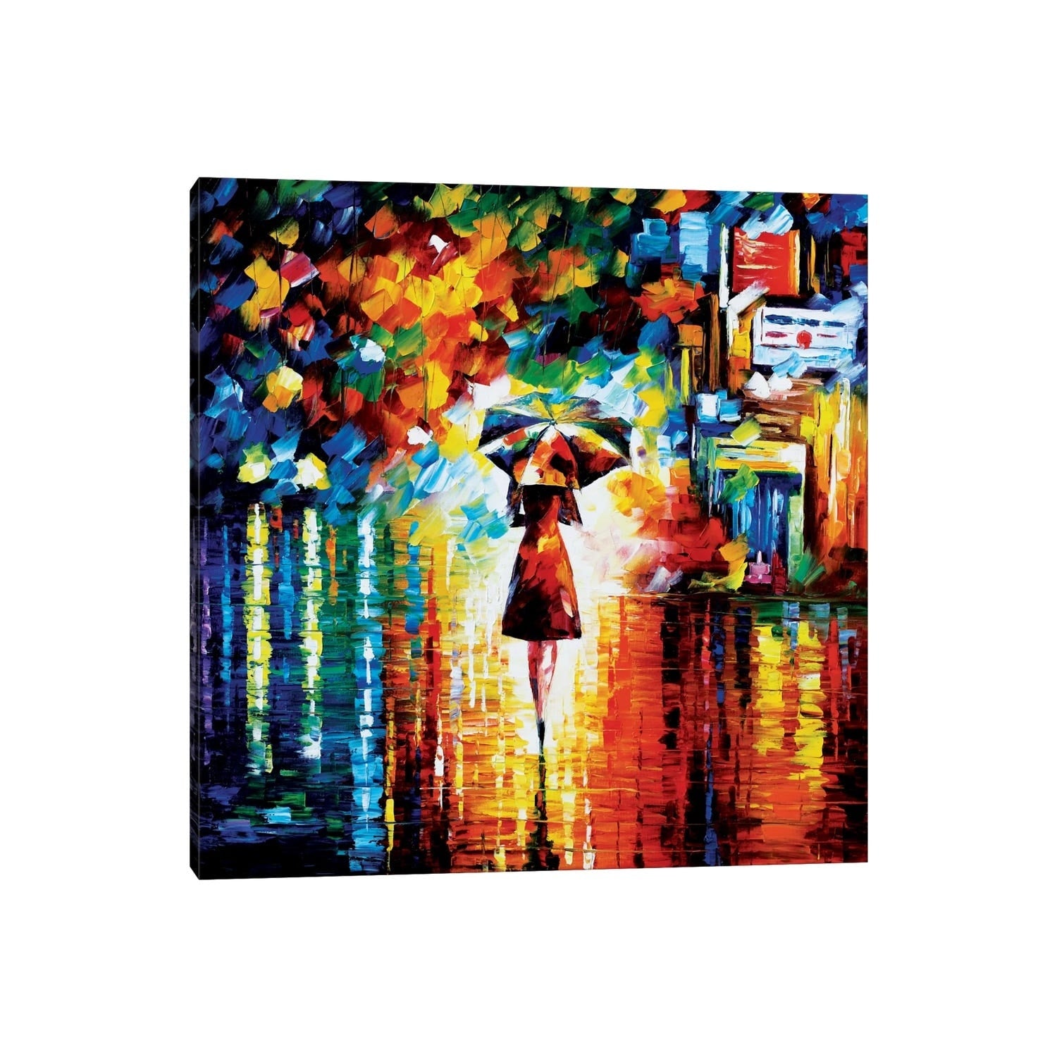 Icanvas Rain Princess By Leonid Afremov Canvas Print