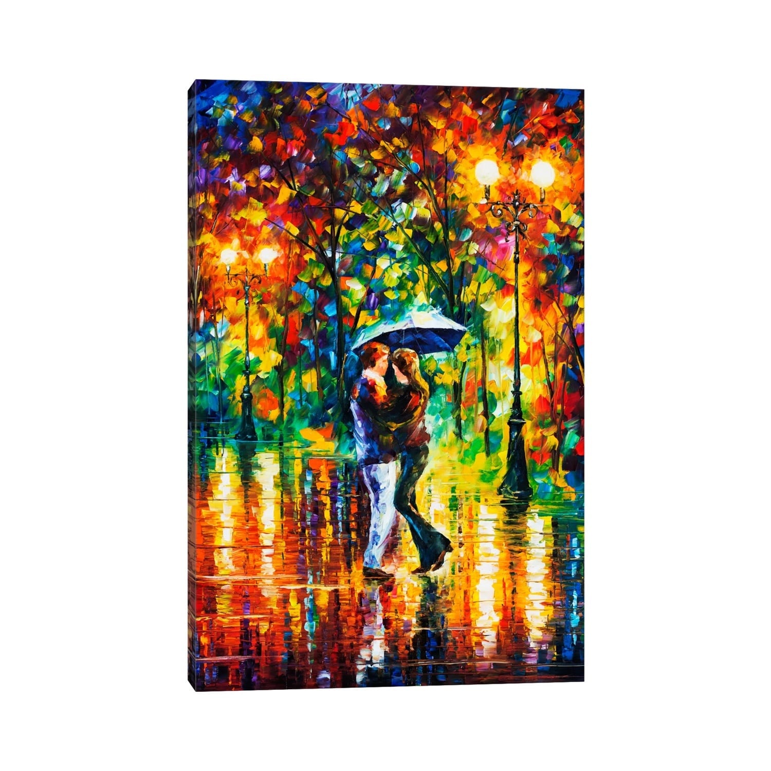 Icanvas Rainy Dance Ii By Leonid Afremov Canvas Print