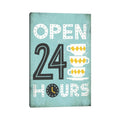 Icanvas Retro Diner Open 24 Hours I By Michael Mullan Canvas Print