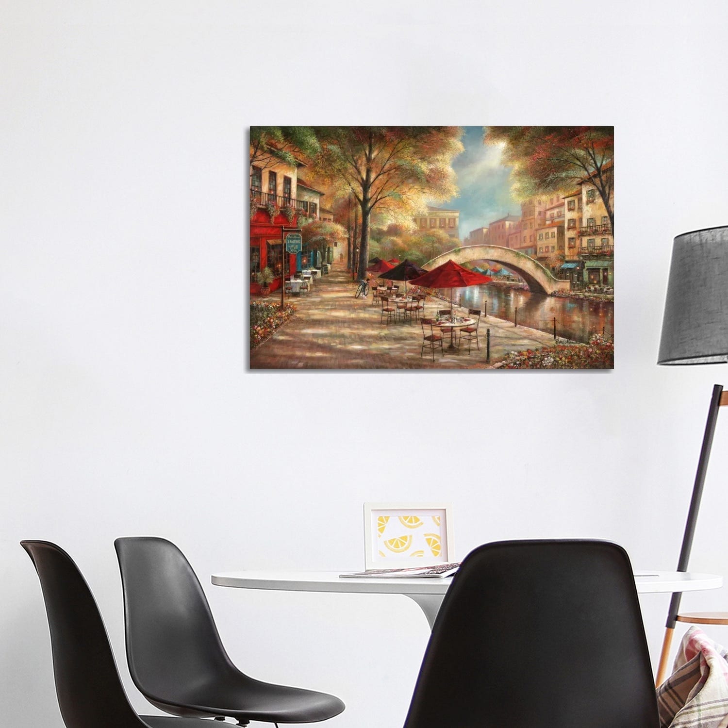 Icanvas Riverwalk Charm By Ruane Manning Canvas Print