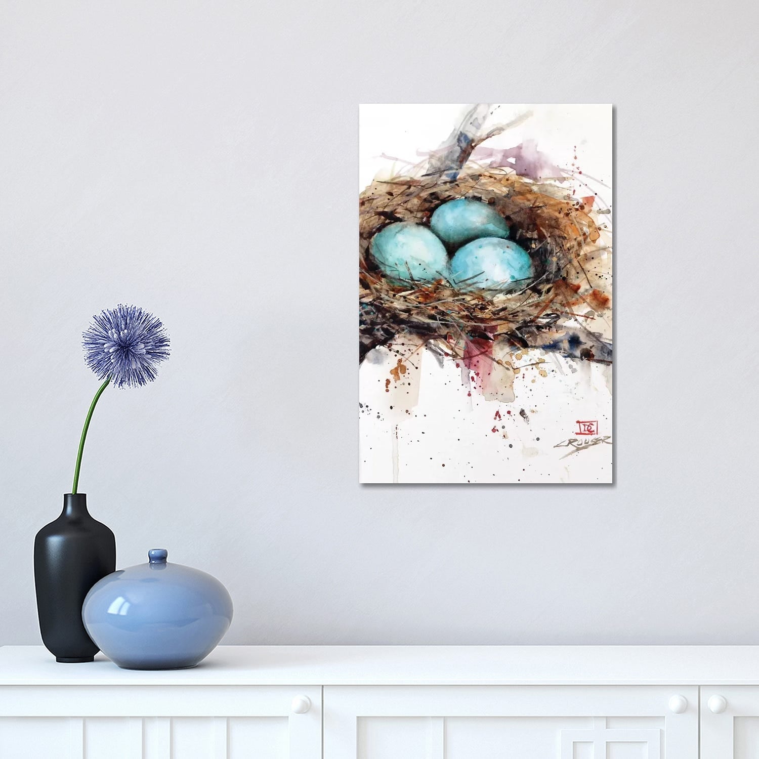 Icanvas Robins Nest By Dean Crouser