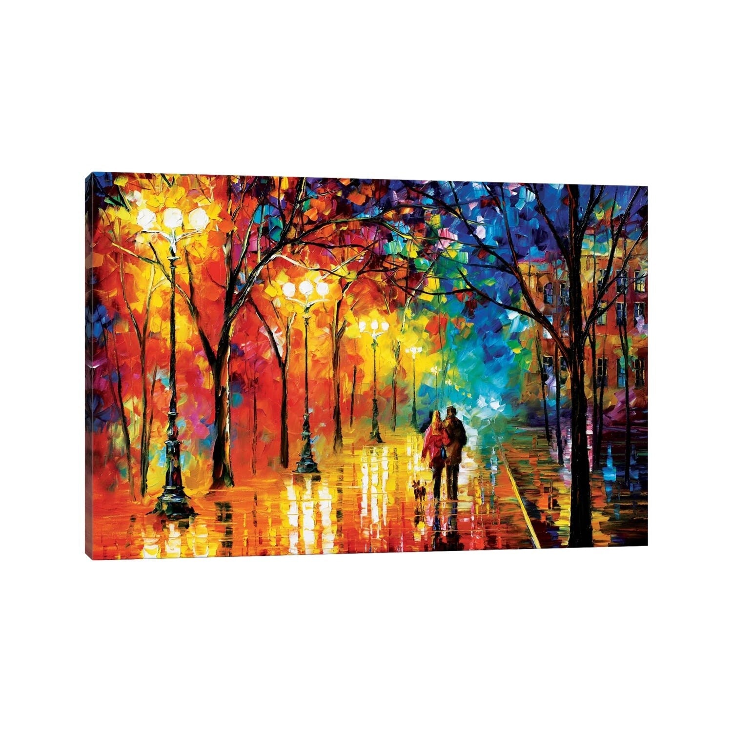 Icanvas Romantic Evening By Leonid Afremov Canvas Print