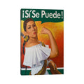 Icanvas Rosita Si Se Puede By Robert Valadez Canvas Print
