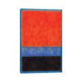 Icanvas Rothko Style Red Black And Blue By Tom Quartermaine