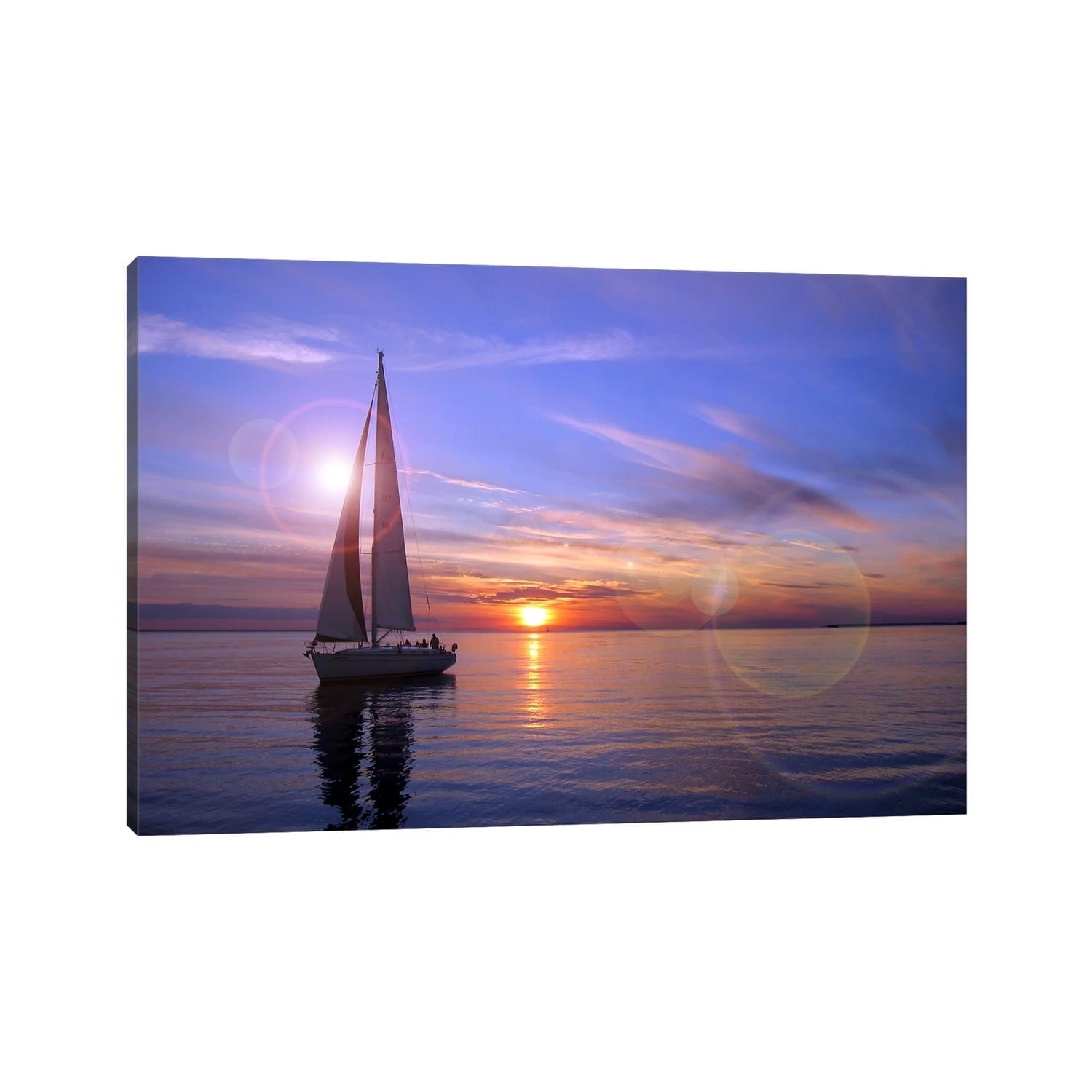 Icanvas Sailboat By Unknown Artist Canvas Print