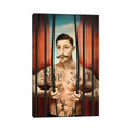 Seven Of Wands By Catrin Welz Stein Gallery Wrapped Canvas Print