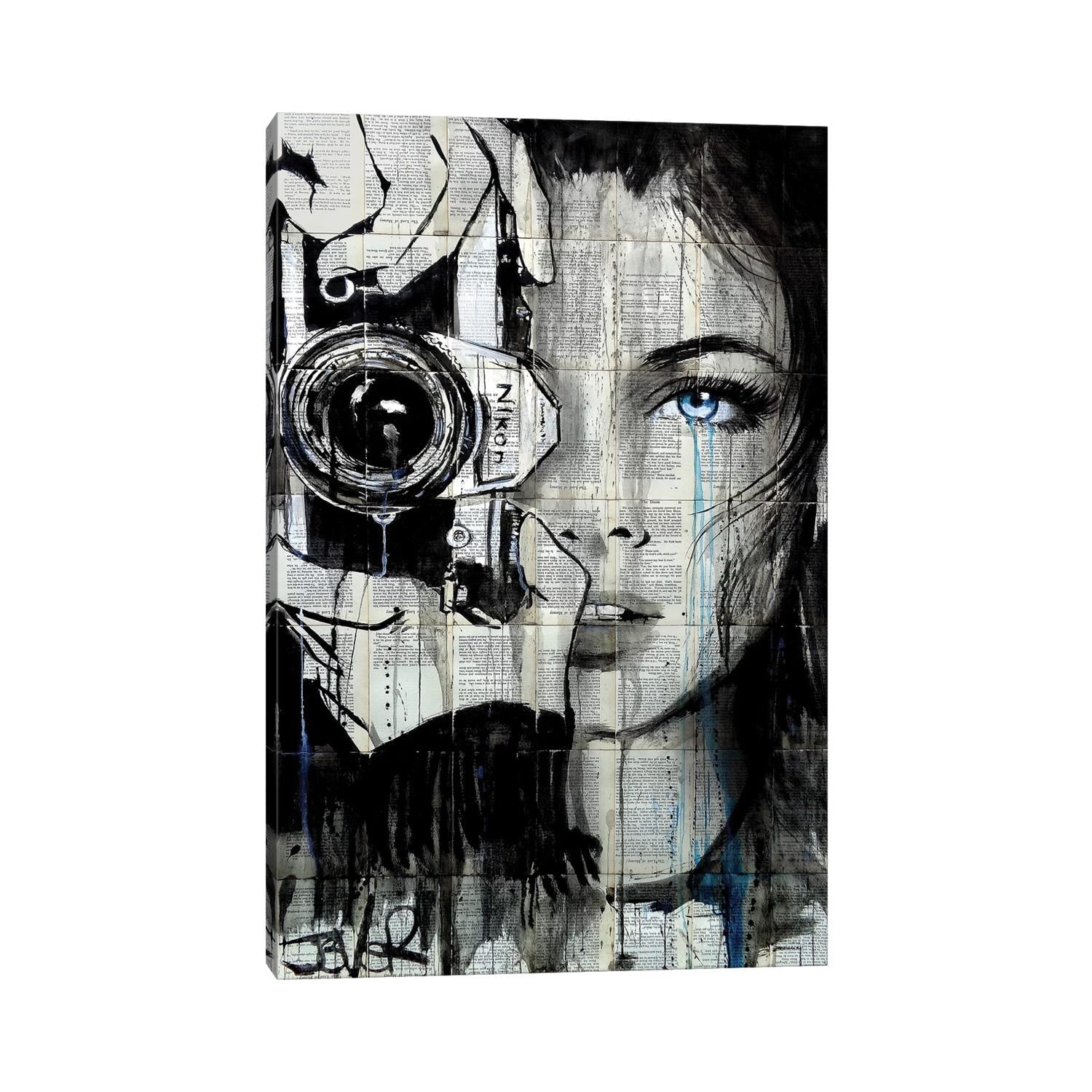 Icanvas Shootin By Loui Jover