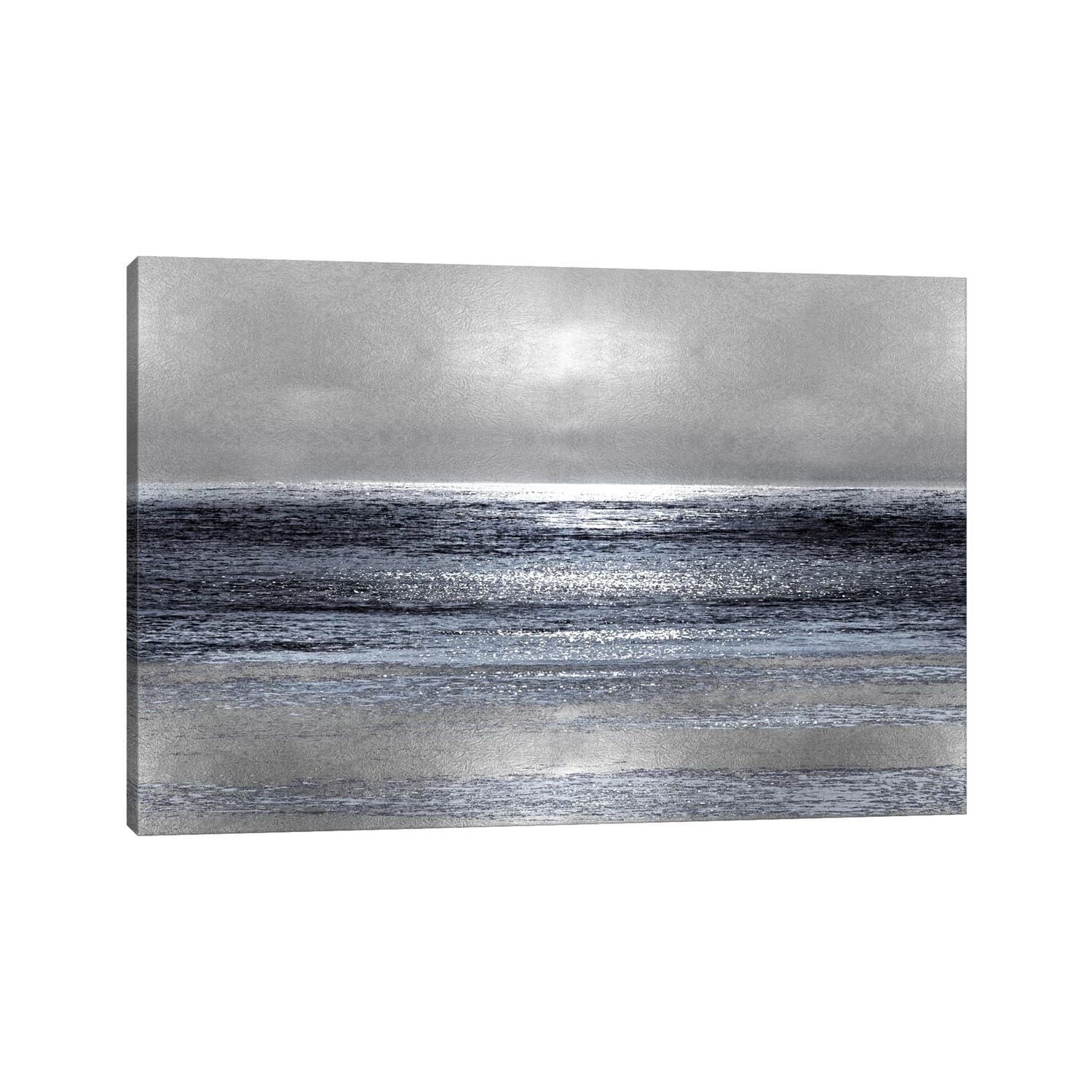 Icanvas Silver Seascape Iii By Michelle Matthews