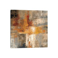 Icanvas Silver And Amber Crop By Silvia Vassileva Canvas Print