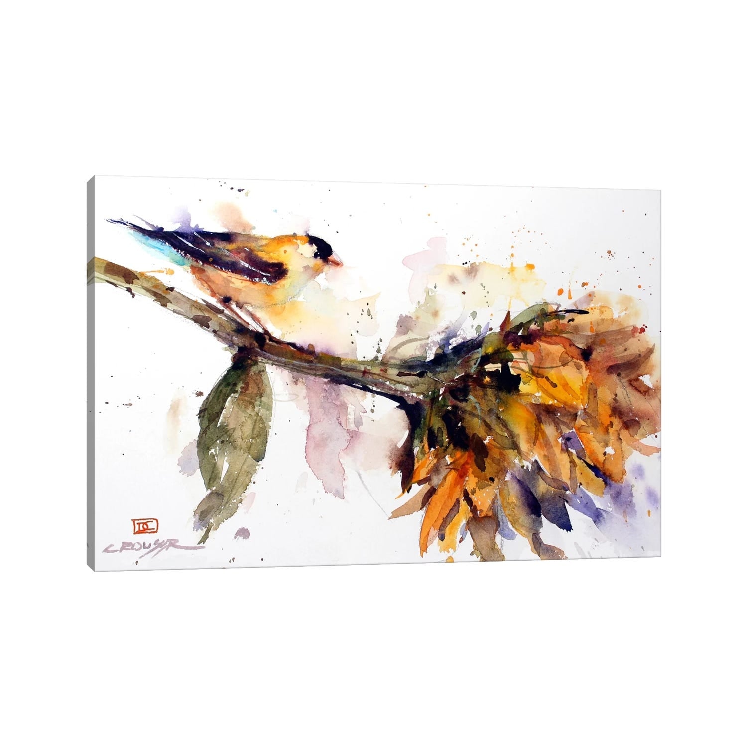 Icanvas Sitting On The Tree By Dean Crouser Canvas Print