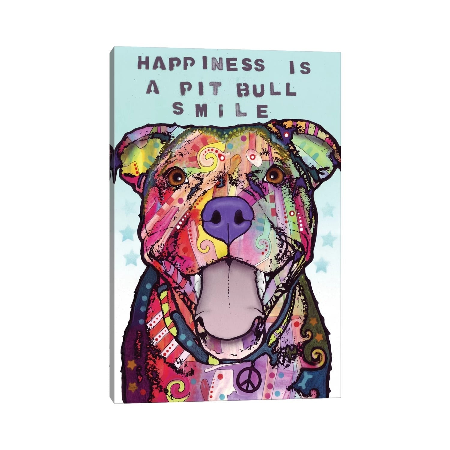 Icanvas Smile By Dean Russo Canvas Print