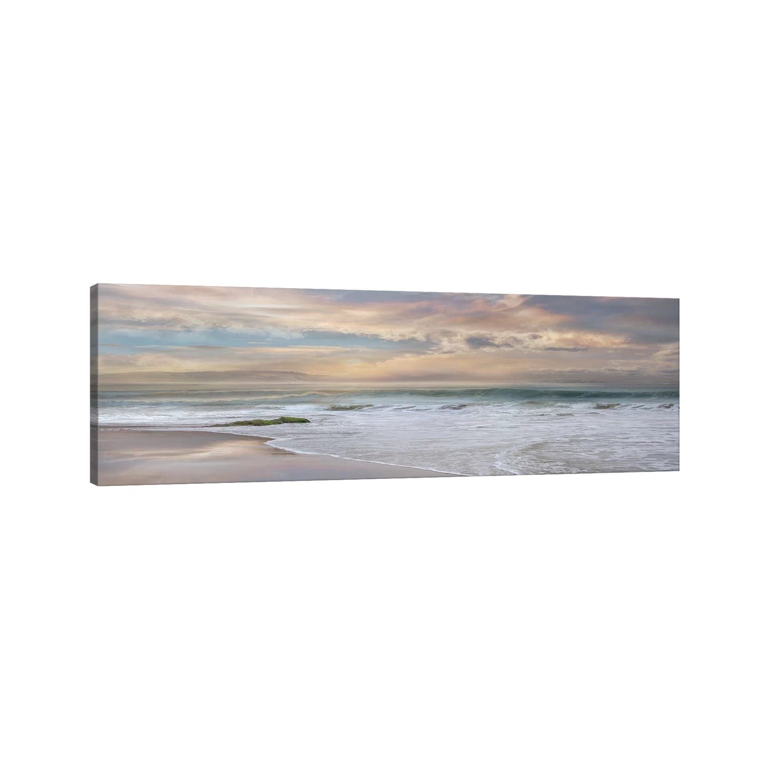 Icanvas Soft Twilight By Mike Calascibetta Gallery Wrapped Canvas Print
