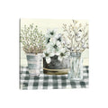 Icanvas Spring Gingham Ii By Carol Robinson