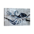 Icanvas Stencil Street Art Octopus By 5By5Collective Canvas Print