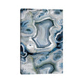 Icanvas Sterling Sapphire Geode By 5By5Collective Canvas Print