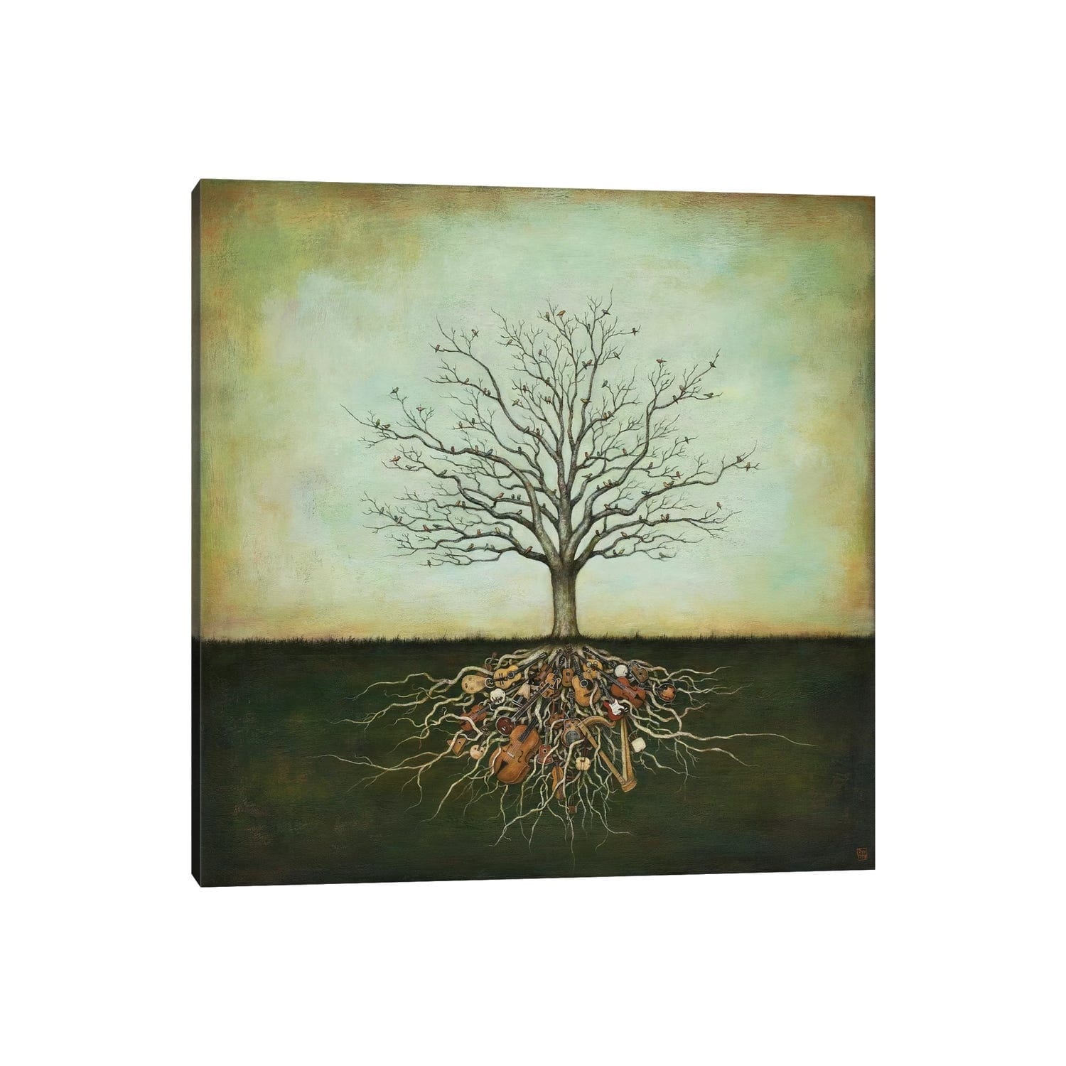 Icanvas Strung Together By Duy Huynh Canvas Print