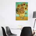 Icanvas Sunflowers 1888 By Vincent Van Gogh Canvas Print