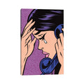 Icanvas Telephone Crying Girl By Allyson Gutchell