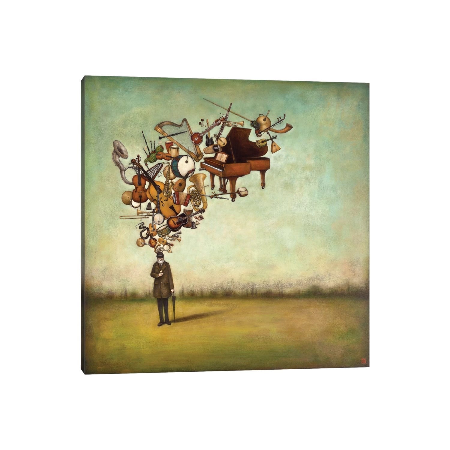 Icanvas Thanks For The Melodies By Duy Huynh Canvas Print