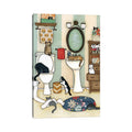 Porch Den Jamie Morath The Big Black Cat Wrapped Canvas
