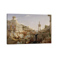 The Course Of Empire The Consummation Of The Empire C.1835 36 By Thomas Cole Gallery Wrapped Canvas Print