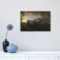 The Course Of Empire The Savage State 1833 36 By Thomas Cole Gallery Wrapped Canvas Print